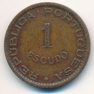 Ангола, 1 эскудо (1956 г.)