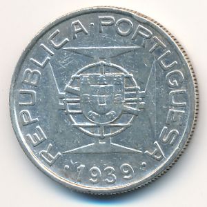 Сан-Томе и Принсипи, 5 эскудо (1939 г.)