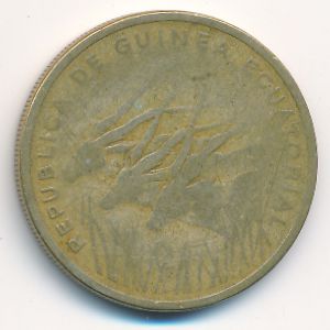 Экваториальная Гвинея, 25 франков (1985 г.)