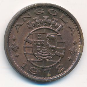 Ангола, 1 эскудо (1972 г.)