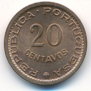 Сан-Томе и Принсипи, 20 сентаво (1971 г.)
