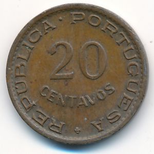 Мозамбик, 20 сентаво (1949 г.)