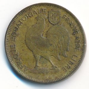 Французская Экваториальная Африка, 50 сентим (1942 г.)