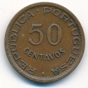 Ангола, 50 сентаво (1954 г.)