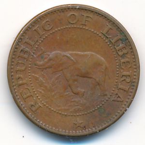 Либерия, 1 цент (1961 г.)