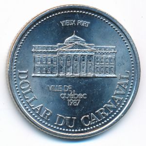 Canada., 1 доллар, 1987