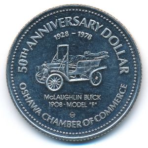 Canada., 1 dollar, 1978