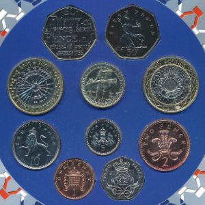 Великобритания, Набор монет (2005 г.)