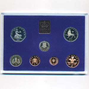 Great Britain, Набор монет, 1982