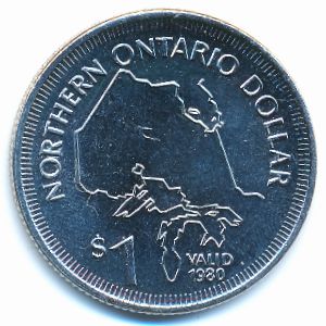 Canada., 1 доллар, 1980
