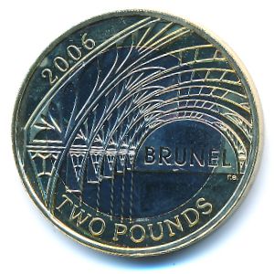 Great Britain, 2 pounds, 2006