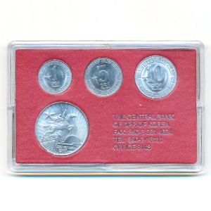 Северная Корея, Набор монет