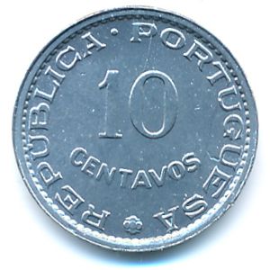 Гвинея-Бисау, 10 сентаво (1973 г.)