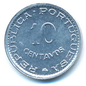 Гвинея-Бисау, 10 сентаво (1973 г.)