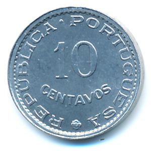 Гвинея-Бисау, 10 сентаво (1973 г.)