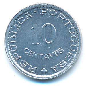 Гвинея-Бисау, 10 сентаво (1973 г.)