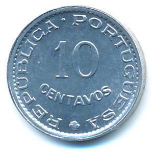 Гвинея-Бисау, 10 сентаво (1973 г.)