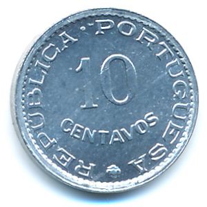 Гвинея-Бисау, 10 сентаво (1973 г.)