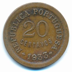 Гвинея-Бисау, 20 сентаво (1933 г.)