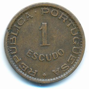 Mozambique, 1 escudo, 1965