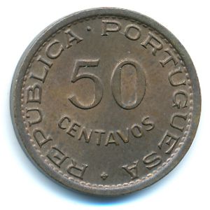 Ангола, 50 сентаво (1957 г.)