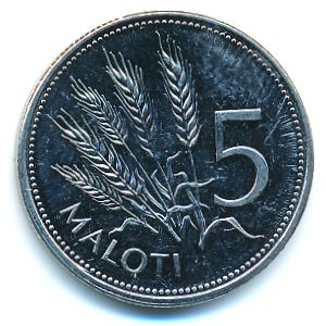 Лесото, 5 малоти (2010 г.)