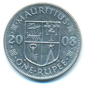 Маврикий, 1 рупия (2008 г.)