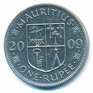 Маврикий, 1 рупия (2009 г.)