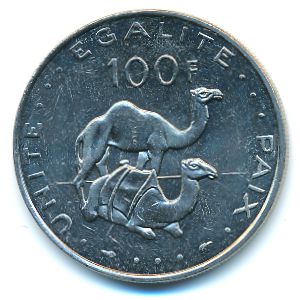 Джибути, 100 франков (1991 г.)