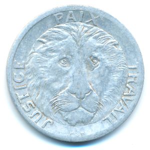 Конго, Демократическая республика, 10 франков (1965 г.)