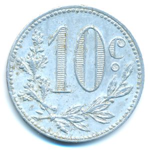 Алжир, 10 сентим (1916 г.)