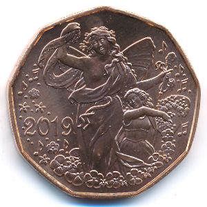 Австрия, 5 евро (2019 г.)