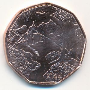 Австрия, 5 евро (2024 г.)