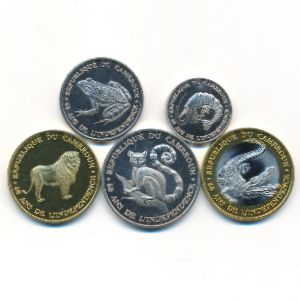 Cameroon, Набор монет, 2020