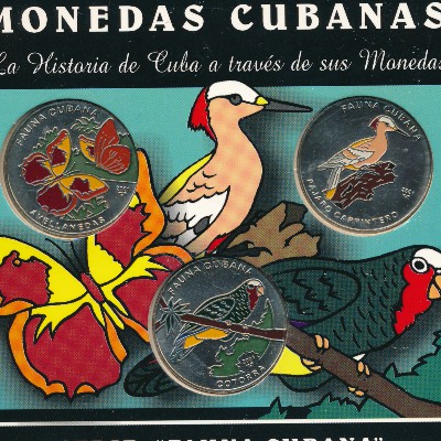 Cuba, Набор монет, 2001