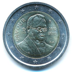 Италия, 2 евро (2010 г.)