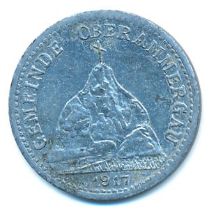 Обераммергау., 10 пфеннигов (1917 г.)