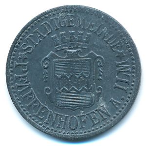 Пфаффенхоффан., 10 пфеннигов (1917 г.)
