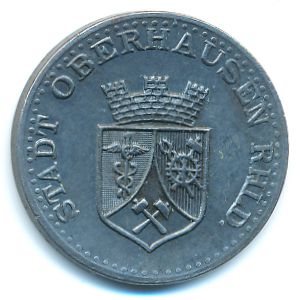 Оберхаузен., 25 пфеннигов (1919 г.)