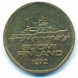 Финляндия, 5 марок (1972 г.)