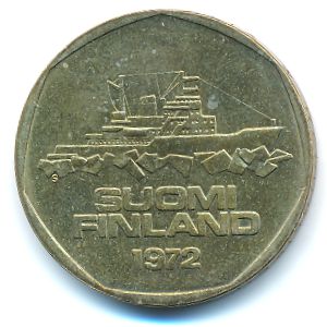 Финляндия, 5 марок (1972 г.)