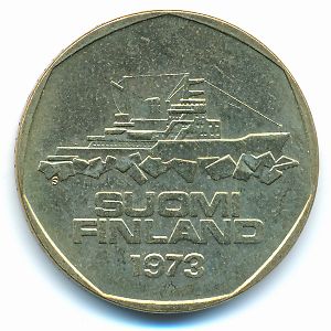 Финляндия, 5 марок (1973 г.)