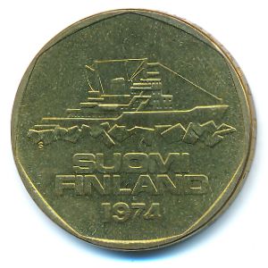 Финляндия, 5 марок (1974 г.)