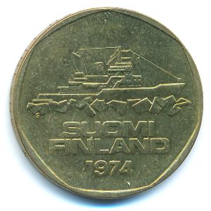 Финляндия, 5 марок (1974 г.)