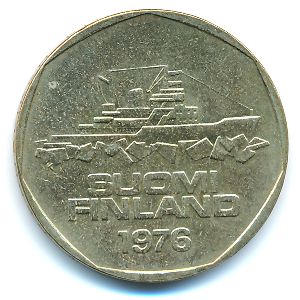 Финляндия, 5 марок (1976 г.)