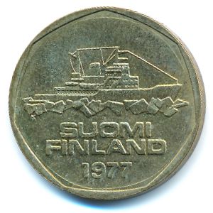Финляндия, 5 марок (1977 г.)
