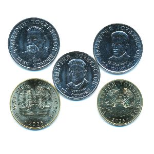 Tajikistan, Набор монет, 2025