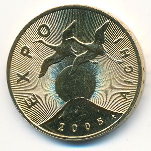 Польша, 2 злотых (2005 г.)