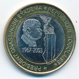 Того, 6000 франков (2003 г.)