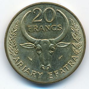 Мадагаскар, 20 франков (1979 г.)